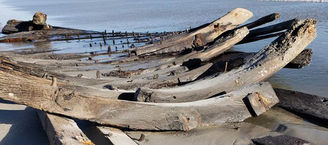 Shipwreck at Herford Inlet - Christmas Day