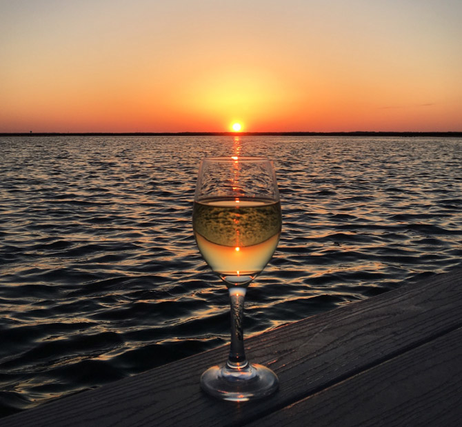 Sunset Wine
