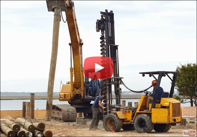 Pilings Installation