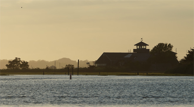 Sunset at Wetlands Institute