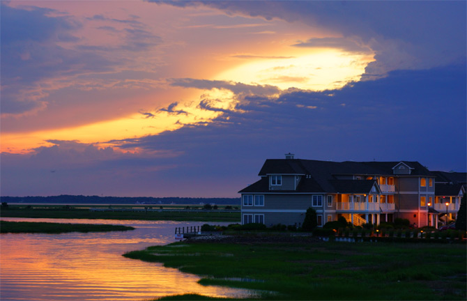 Summer Evening Sun