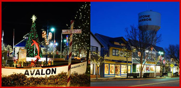 Avalon and Stone Harbor Holiday Lights